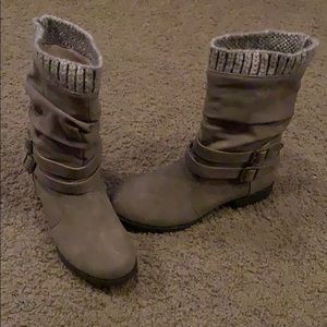 Size 8.5 high ankle boots